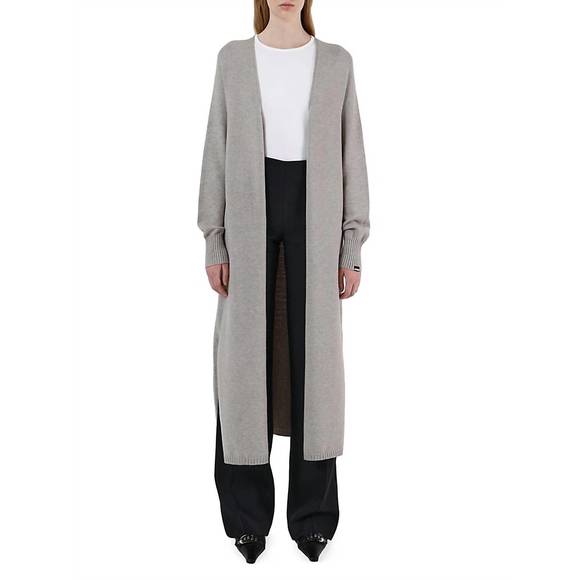 NEW APPARIS aria cardigan in heather grey - Picture 1 of 4